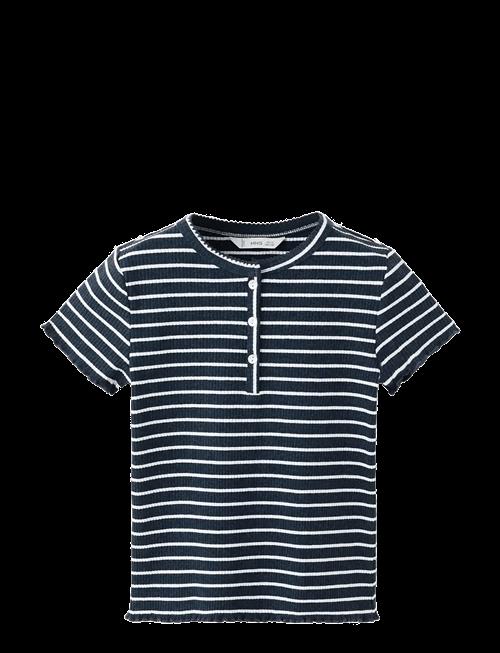 Mango | Striped Jersey T-Shirt | 116