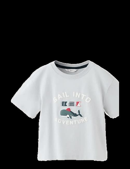 Mango | Printed Cotton-Blend T-Shirt | 92