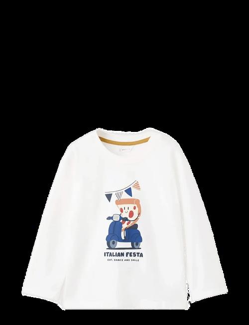Mango | Printed Cotton-Blend T-Shirt | 104