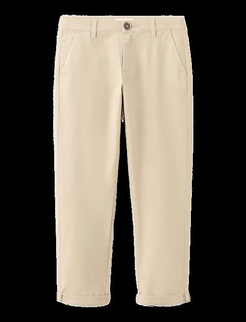Mango | Chino Trousers With Turn-Up Hem | 128