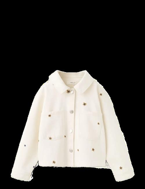Mango | Denim Jacket With Embroidered Details | 98