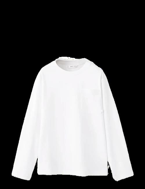 Mango | Long-Sleeved T-Shirt With Pocket | 152