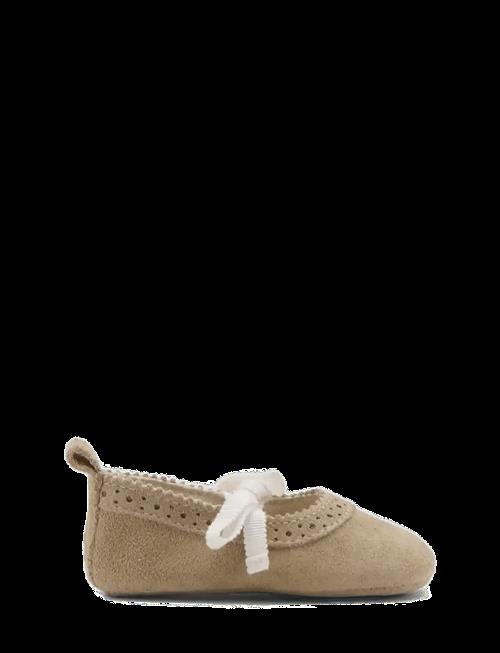 Mango | Leather Ballet Flats With Bow | 15-16