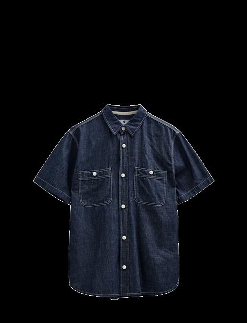 Anerkjendt | Aktheshirt Chambray Ss Shirt | L