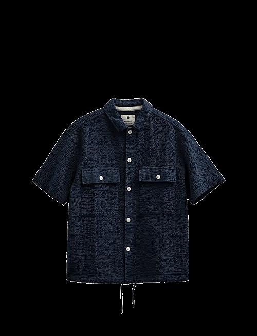Anerkjendt | Akotto Seersucker Ss Overshirt | L