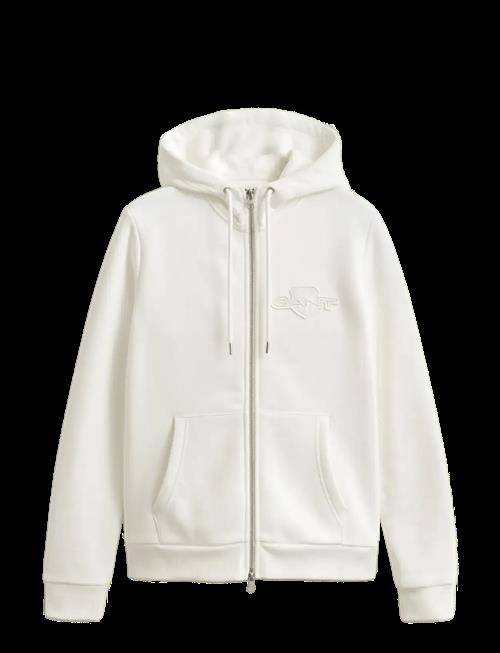 Gant | Reg Tonal Shield Zip Hoodie | L