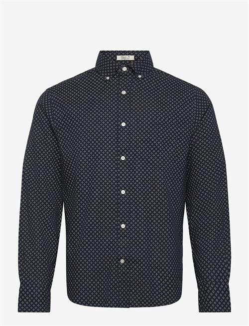 Gant | Reg Cotton Linen Print Shirt | M