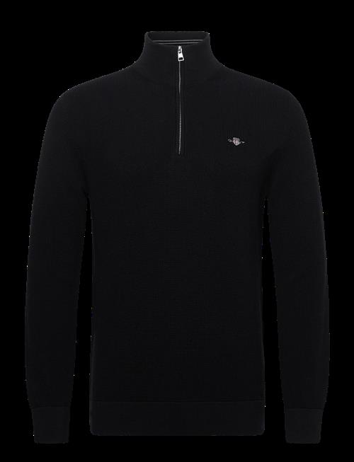 Gant | Waffle Knit Half-Zip Sweater | XXL