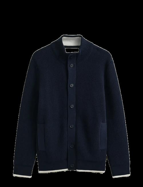 Gant | Cotton Rib Buttoned Cardigan | XL