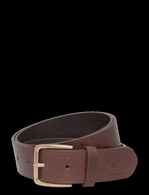 Gant | Allover Patterned Leather Belt | 110