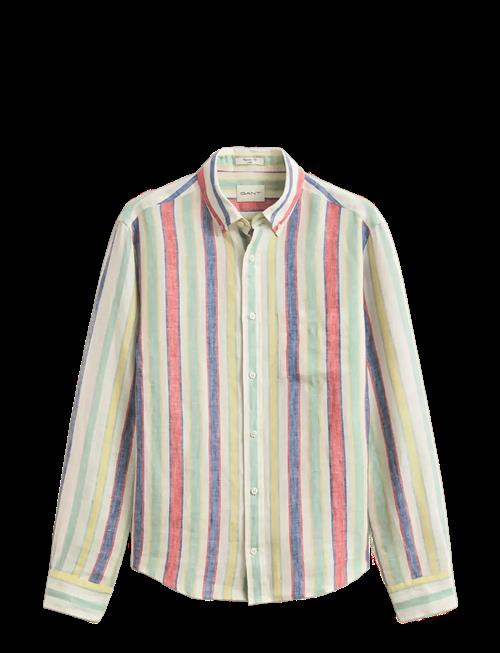 Gant | Reg Multistripe Linen Shirt | XL