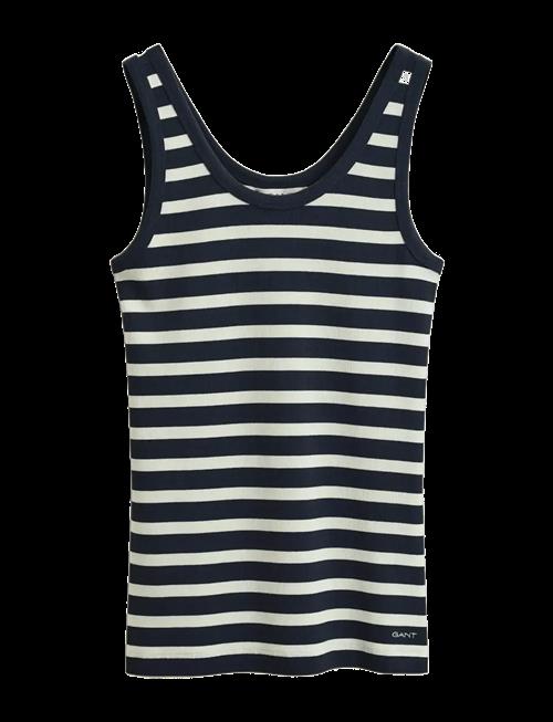 Gant | Striped Ribbed Tank Top | XL
