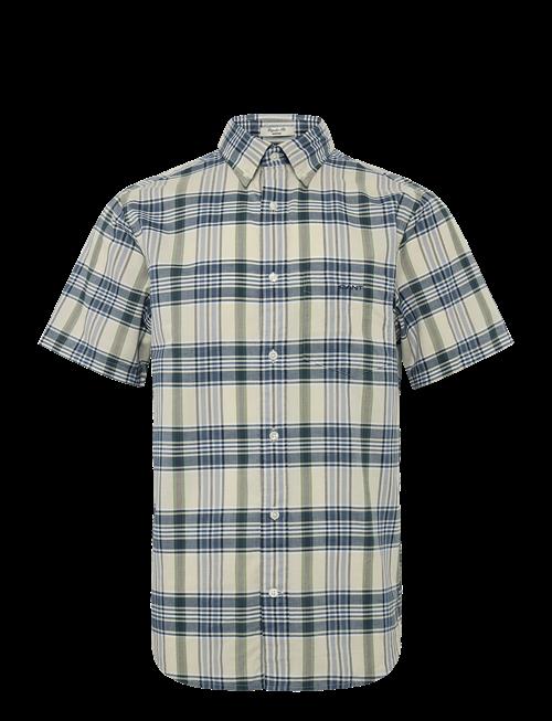 Gant | Reg Indian Madras Check Ss Shirt | XL