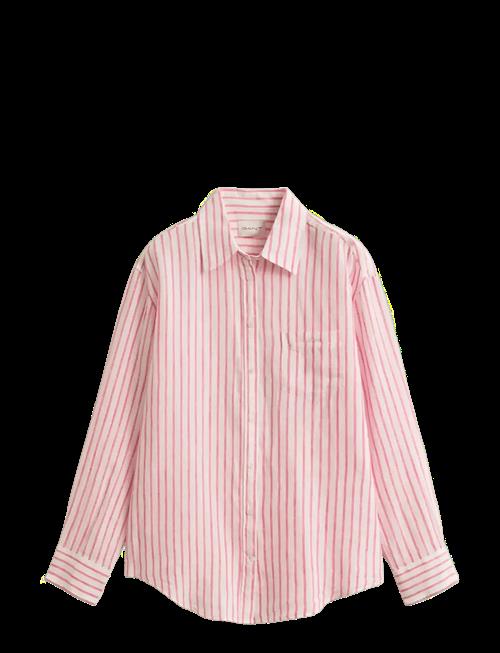 Gant | Rel Striped Linen Ls Shirt | 42