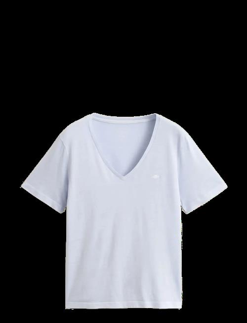 Gant | Reg Washed Shield V-Neck T-Shirt | XXL