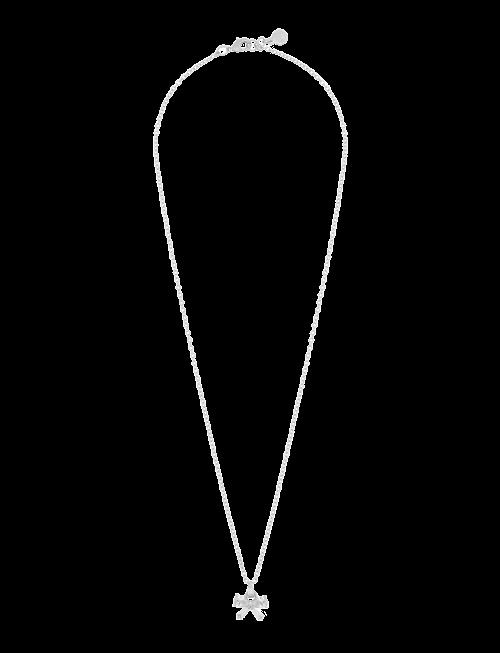 SNÖ of Sweden | Eira Bow Pendant Neck 45 S/Clear - 45 Cm | 45 CM