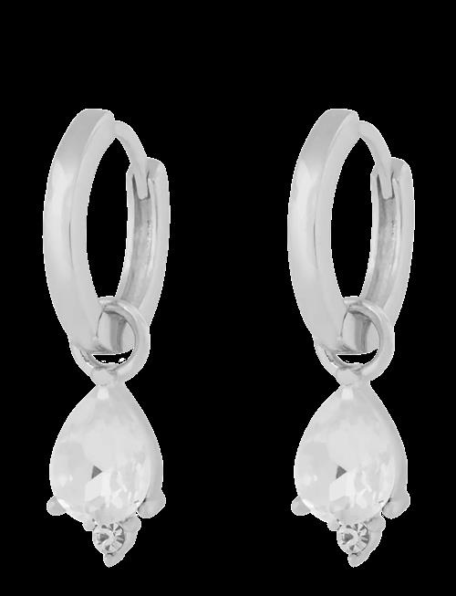 SNÖ of Sweden | Eira Navette Ring Ear S/Clear - Onesize | ONE SIZE