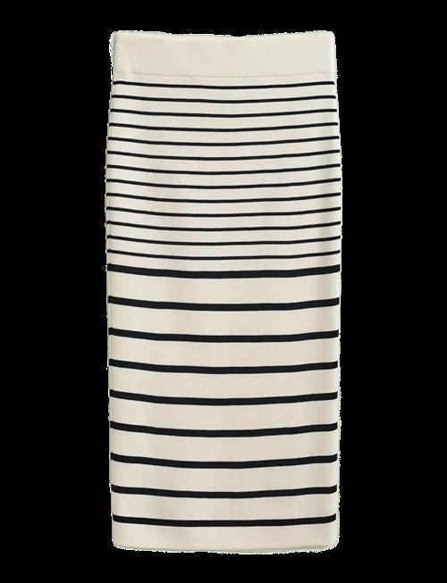 Gant | Striped Pencil Knit Skirt | S