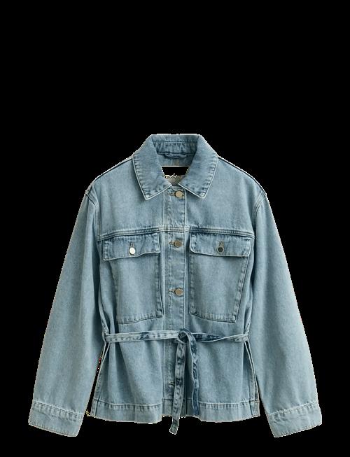 Gant | Denim Jacket With Tie Detail | XL