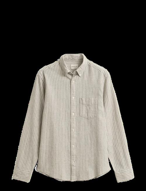 Gant | Reg Cotton Linen Stripe Shirt | XXXL