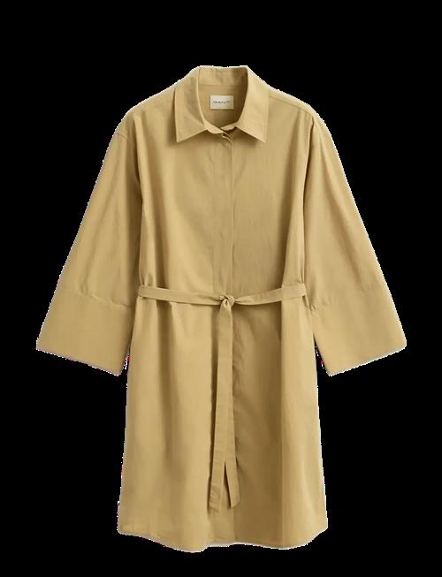 Gant | Poplin Belted Shirt Dress | 36