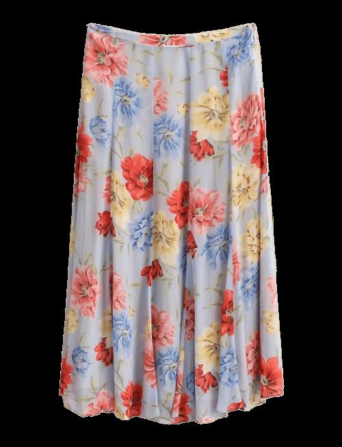 Gant | Floral Print Panel Skirt | 36