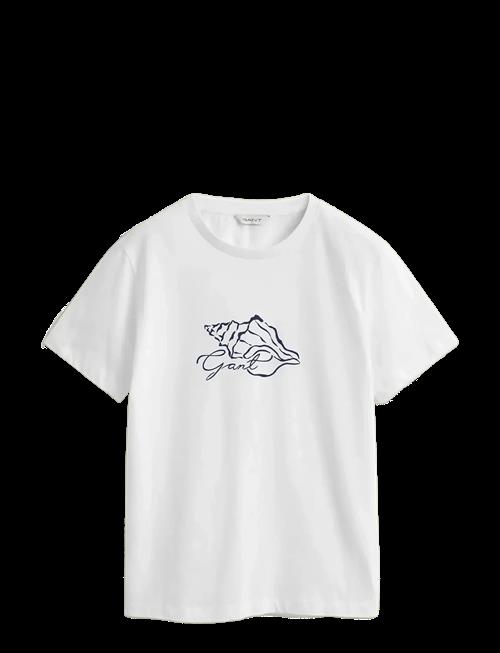 Gant | Reg Graphic Print Ss T-Shirt | M