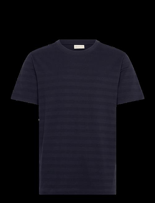 Gant | Texture Stripe Ss Tshirt | L