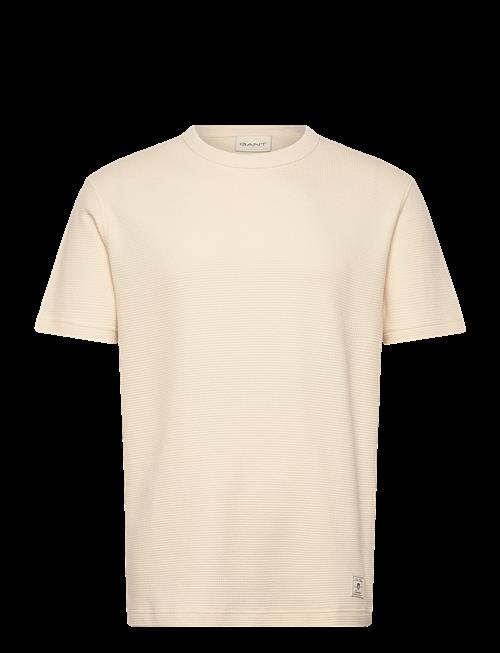 Gant | Washed Waffle Ss Tshirt | XXXL