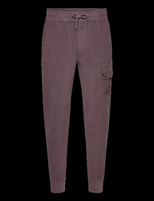 C.P. Company | Reverse Brushed & Emerized Diagonal Fleece Mixed Jogger | S