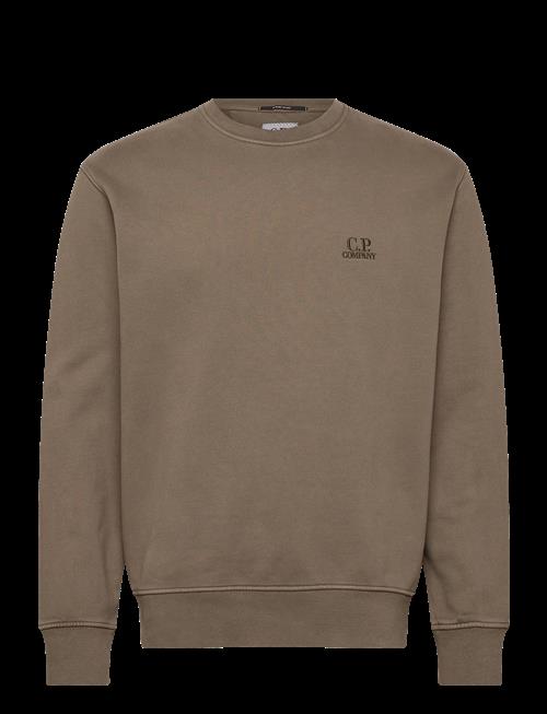 C.P. Company | Logo Embroidered Crewneck Sweatshirt | XS