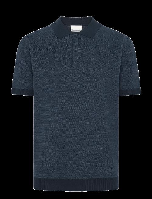 Knowledge Cotton Apparel | Knitted Polo | M
