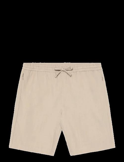 Knowledge Cotton Apparel | Astral Comfort Linen Blend Shorts | L