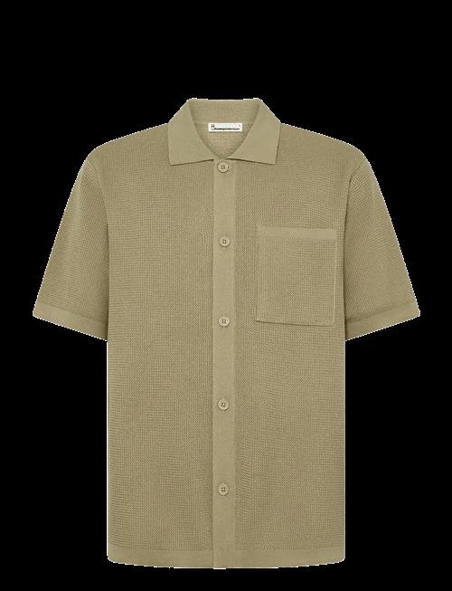 Knowledge Cotton Apparel | Regular Knit Shirt | M