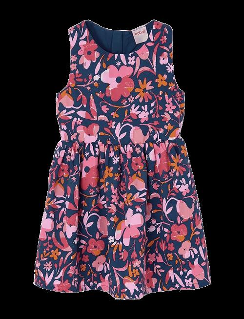 Boboli | Satin Dress Floral For Girl -Bci | 110