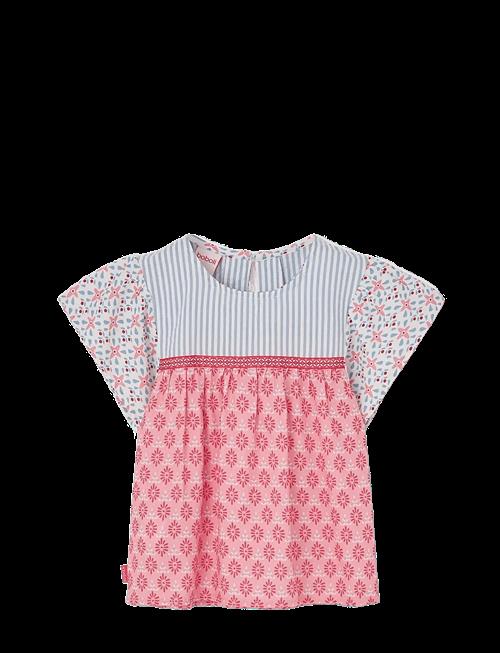 Boboli | Poplin Blouse Combined For Girl -Bci | 98