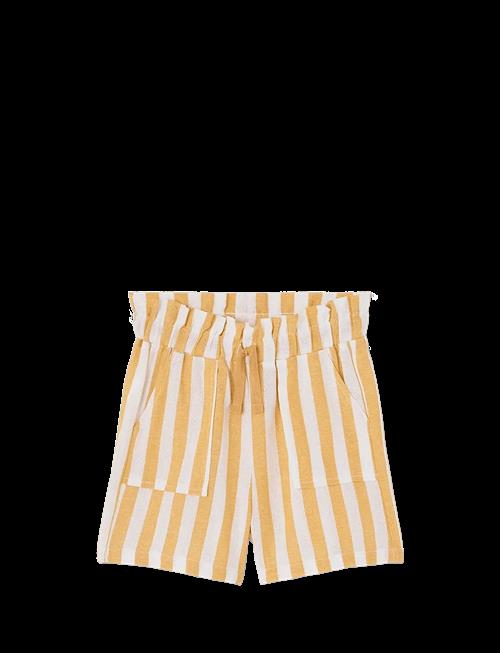 Boboli | Linen Bermuda Shorts Striped For Girl | 140