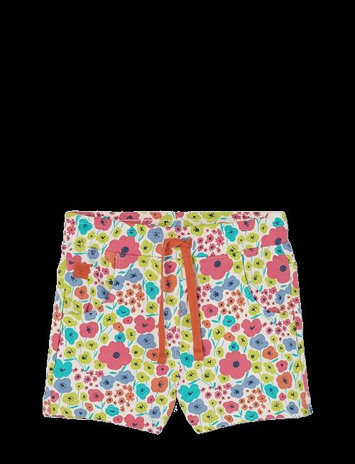 Boboli | Fleece Bermuda Shorts Floral For Girl -Bci | 80