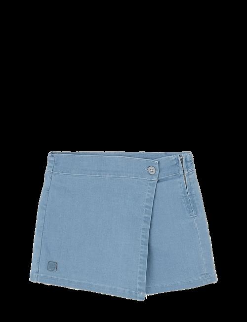 Boboli | Knitted Pant Skirt Denim For Girl -Bci | 116