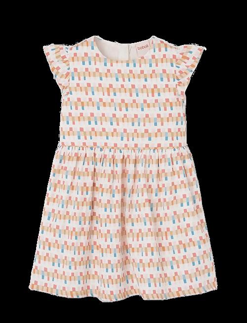 Boboli | Satin Dress "Friezes" For Girl -Bci | 128