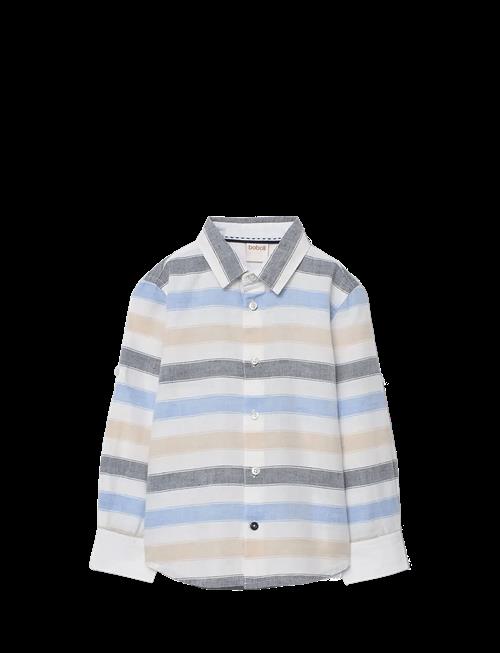 Boboli | Shirt Linen Striped For Boy -Bci | 122