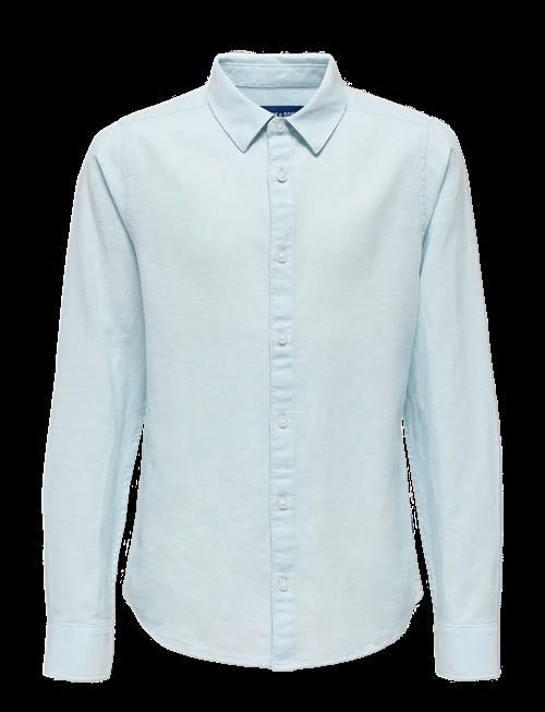 ONLY & SONS | Osjcaiden Life Ls Linen Shirt Wn Noos | 164