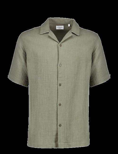 Lindbergh | Cotton Muslin Resort Shirt S/S | S