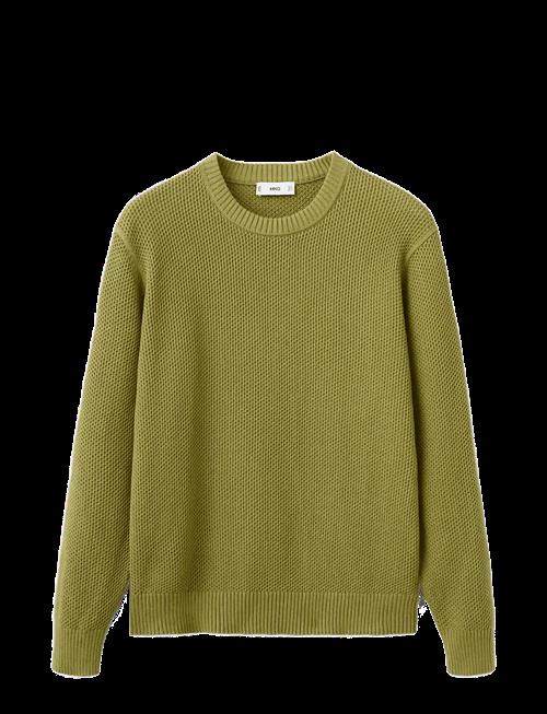 Mango | Medium-Knit Microstructure Sweater | L