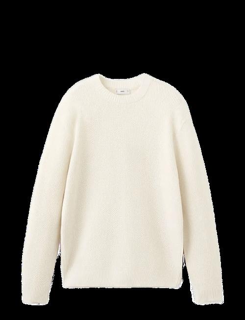 Mango | Medium-Knit Microstructure Sweater | XL