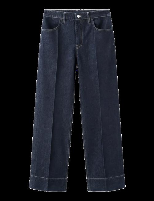 Mango | Straight-Leg Jeans With Seam Stitching | 34