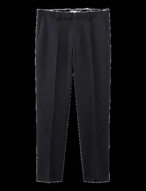 Mango | Slim-Fit Lyocell Linen Trousers | 44