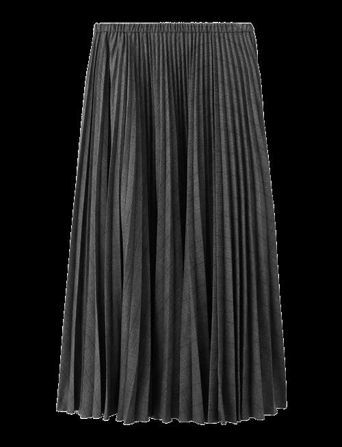 Mango | Checked Pleated Skirt | 34