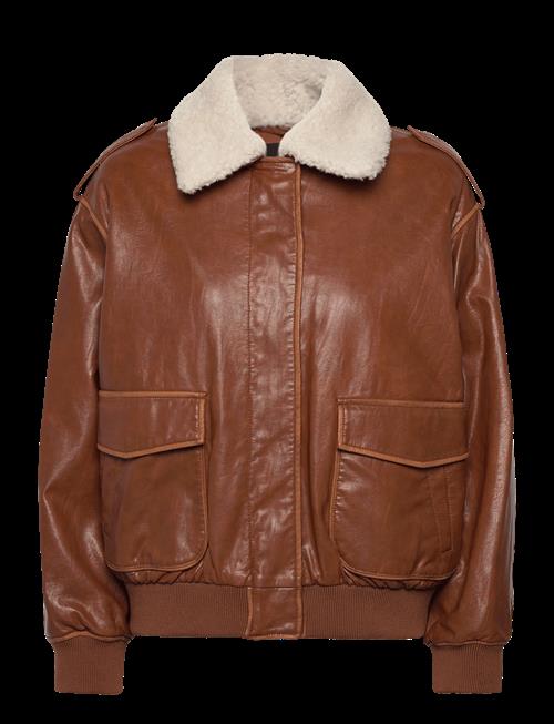 Mango | Oversized Jacket With Borg Collar | S