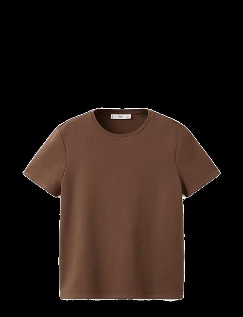 Mango | Short-Sleeved Cotton T-Shirt | XS